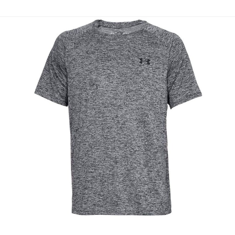 Men's XL Under Armour Tech 2.0 T-Shirt Gray Short Sleeve Polyester Crew Neck